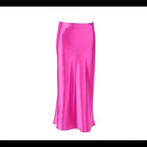 Free people silk skirt